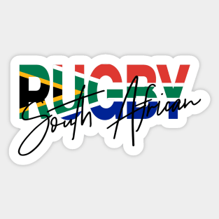 Rugby South African Sticker